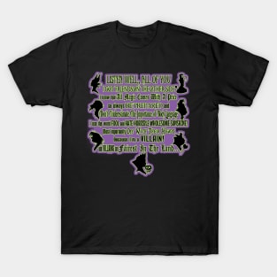 Villains Oath T-Shirt